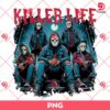 Horror Friends Thug Life PNG, Scary Halloween Movie Killers PNG, Killer Life PNG