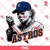 Houston Astros Michael Myers PNG, Horror Characters MLB Baseball PNG