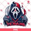 Houston Texans Ghostface PNG, Horror Characters NFL Football PNG