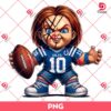 Indianapolis Colts NFL Chucky Player PNG, Horror Character Football PNG