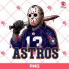 Jason Voorhees Houston Astros PNG, Horror Character MLB Baseball PNG