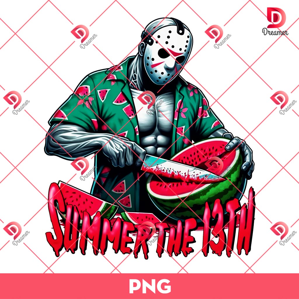 Jason Voorhees Summer The 13th PNG, Horror Character Halloween PNG