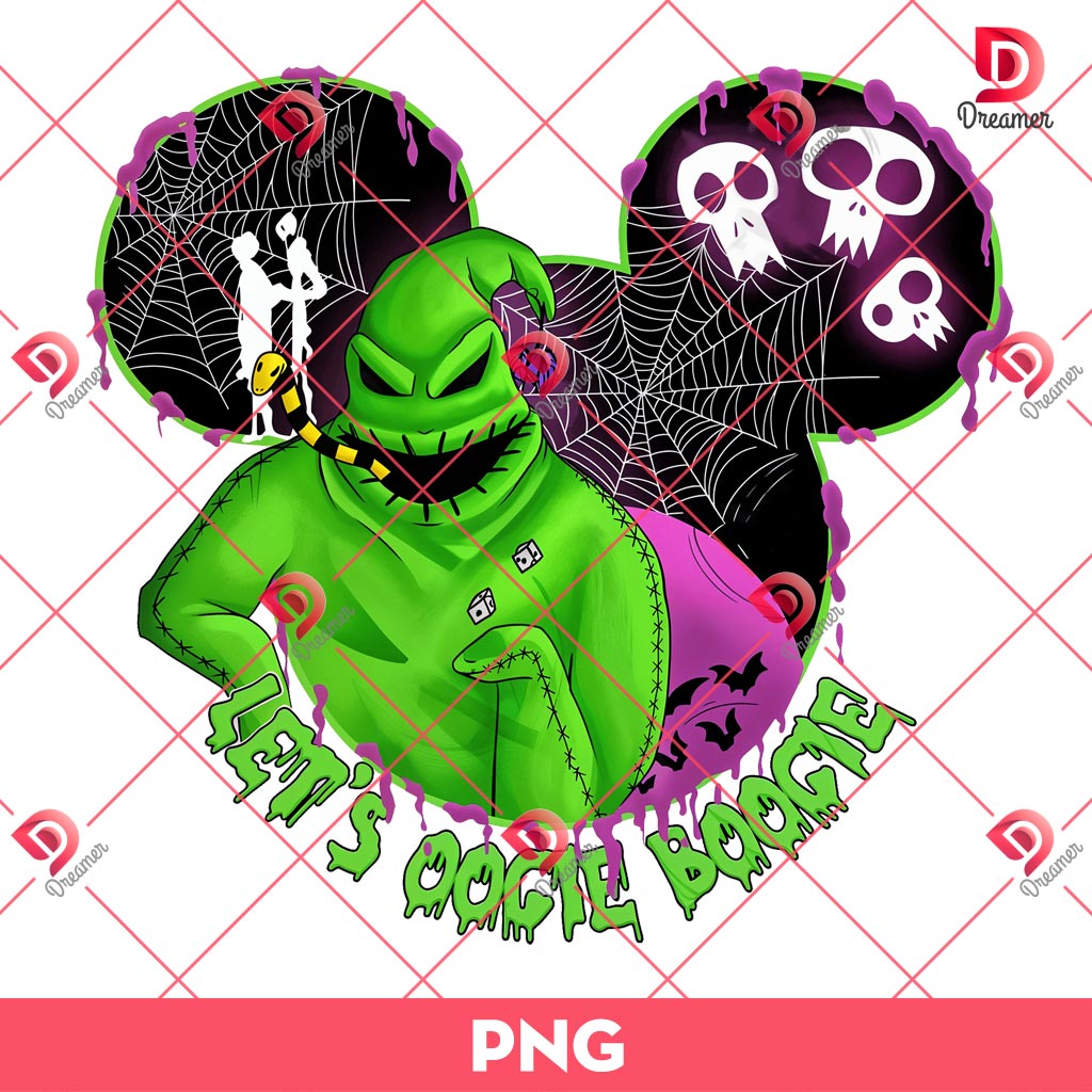 Let's Oogie Boogie PNG, Halloween Nightmare PNG, Trick Or Treat PNG