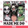 Look What For Made Me Do PNG, Horror Characters Girl PNG, Horror Halloween PNG