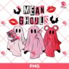 Mean Ghouls Ghost PNG, Boo Book PNG, Cute Ghost Halloween PNG