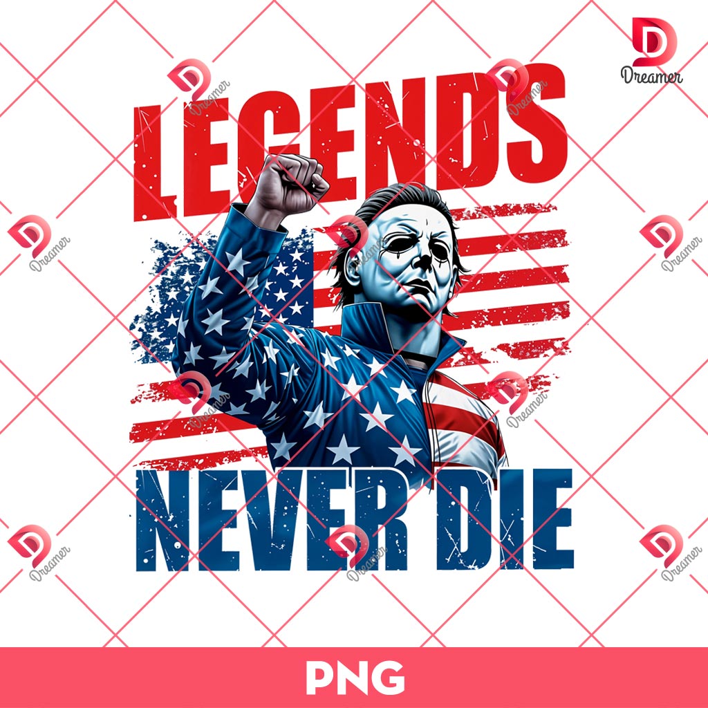 Michael Myers Trump PNG, Michael Myers Legends Never Die PNG, Fight Trump PNG