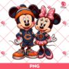 Mickey And Minnie Chicago Bears PNG, Disney Mouse NFL Football PNG
