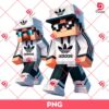 Minecraft Character Wearing Adidas Outfits PNG, Minecraft Adidas PNG
