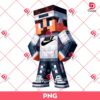 Minecraft Character Wearing Nike Outfits PNG, Minecraft Nike PNG