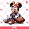 Minnie Chicago Bears Player PNG, Minnie Mouse NFL Chicago Bears Football PNG