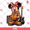 Minnie Mouse Wearing A Carhartt Outfit PNG, Minnie And Fender Guitar PNG