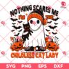 Nothing Scares Me Childless Cat Lady SVG PNG, Spooky Childless Cat Lady Halloween SVG PNG