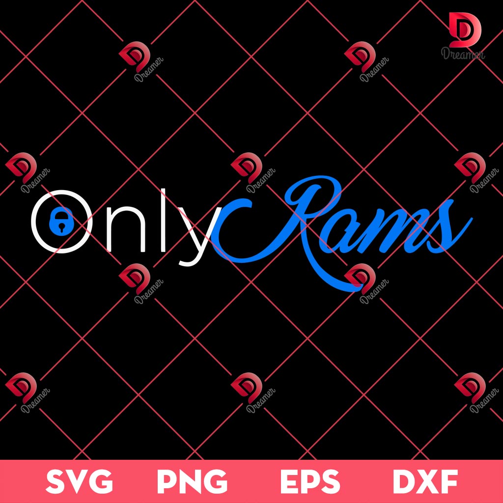 Only Rams SVG PNG EPS DXF