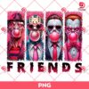 Pink Horror Friends PNG, Horror Killers Halloween PNG