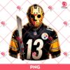 Pittsburgh Steelers Jason Voorhees PNG, Horror Killer Football PNG