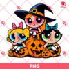 Powerpuff Girls Halloween PNG, Powerpuff Girl Witch PNG, Happy Halloween PNG