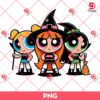 Powerpuff Girls Witches Halloween PNG, Powerpuff Girl PNG, Halloween PNG