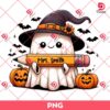 Retro Teacher Ghost Halloween PNG, Fall PNG, Halloween PNG