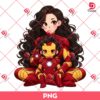 Super Mom Iron Man PNG, Superhero Mom And Boy Iron Man PNG