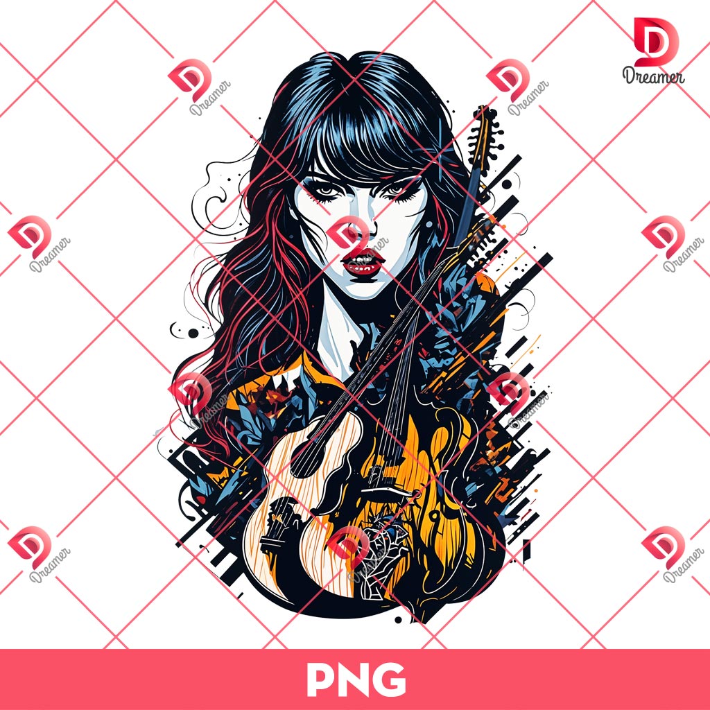 Taylor Swift Musical Muse PNG, Swiftie PNG