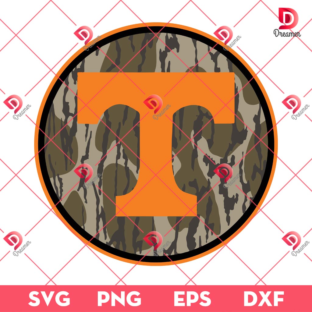 Tennessee Camouflage Logo SVG PNG DXF EPS