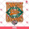 Tennessee Vols Champion Baseball PNG