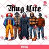 Thug Life Halloween Scary Killers PNG, Horror Characters Halloween Thug Life PNG