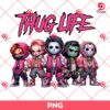 Thug Life Horror Characters PNG, Thug Life Scary Killers Haloween PNG