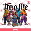 Thug Life Horror PNG, Thug Life Killers Halloween PNG