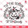 Tis The Season To Be Spooky SVG PNG, Pumpkin Halloween SVG PNG