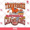 Vintage 1998 Tennessee Volunteers PNG