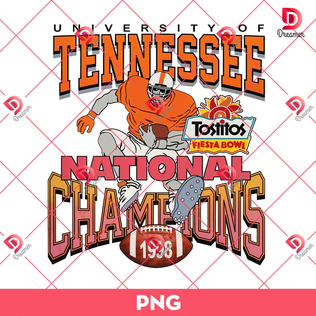 Vintage 1998 Tennessee Volunteers PNG