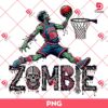 Zombie Basketball PNG, Halloween Horror Characters PNG, Scary Character Sport PNG