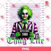 Beetlejuice 1988 Thug Life PNG, Thug Life Horror PNG, Halloween Beetlejuice Thug Life PNG