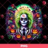 Beetlejuice Halloween PNG, Horror Killer Beetlejuice Movie PNG, Scary Movie Character Halloween PNG
