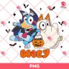 Bluey And Bingo Booey Halloween PNG, Bluey Ghost Halloween PNG