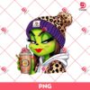 Boujee Girl Grinch Minniesota Vikings PNG, Grinch Girl NFL Football PNG