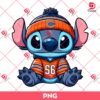 Chicago Bears Stitch PNG, Lilo And Stitch NFL Football PNG, Stitch Sport Football Fan PNG