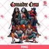 Comadre Crew Horror Killers PNG, Horror Friend Halloween PNG, Halloween Vibes PNG