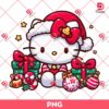 Cute Hello Kitty Christmas PNG, Merry Christmas Hello Kitty PNG