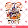 Disney Not So Scary Halloween Party Boo Crew 2024 PNG, Mickey Friends Halloween 2024 PNG