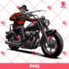 Freddy Krueger Ride A Motobike PNG, Horror Killer PNG, Scary Movie Halloween PNG