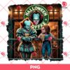 Halloween Coffee Horror Killers PNG, Chucky And Pennywise Coffee PNG, Horror Coffee PNG