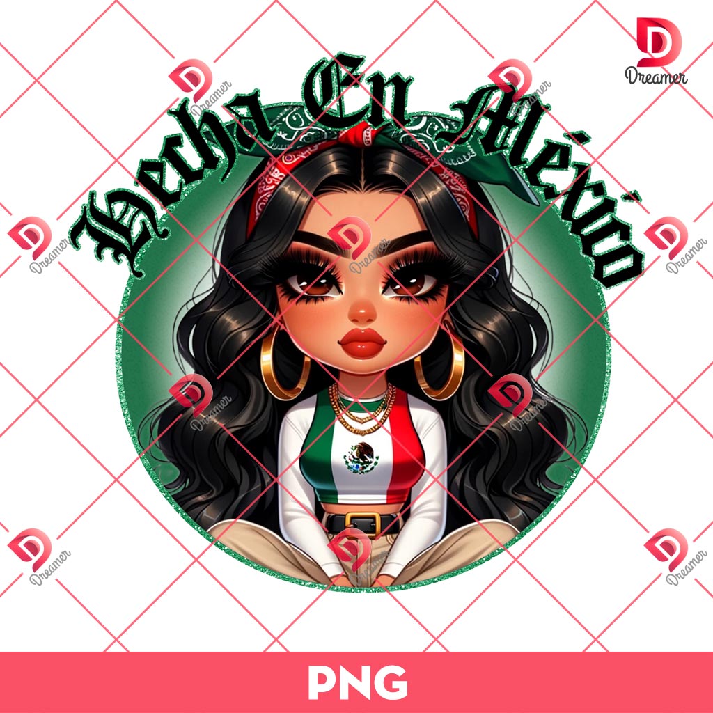 Hecha En Mexico PNG, Mexicana PNG