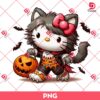 Hello Kitty Werewolf PNG, Horror Kitty Halloween PNG, Hello Kitty Trick Or Treat PNG
