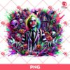 Horror Beetlejuice PNG, Scary Movie Character PNG, Horror Halloween PNG