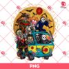 Horror Characters PNG, Scary Halloween Movie PNG, Horror Friends Halloween PNG