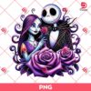 Horror Couple Nightmare Halloween PNG, Jack And Sally Nightmare Before Halloween PNG