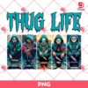 Horror Friends Thug Life Halloween PNG, Thug Life Horror Killers PNG, Scary Movie Halloween PNG