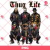 Horror Thug Life Gold Version PNG, Horror Killers Halloween PNG